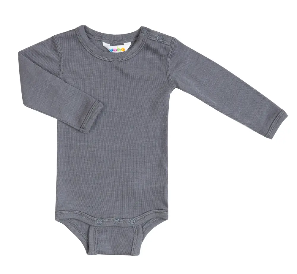 Joha Uld/Silke Body Med Lange Ærmer - Dark Grey - 70 Joha Uld/Silke Body Med Lange Ærmer - Dark Grey - 70