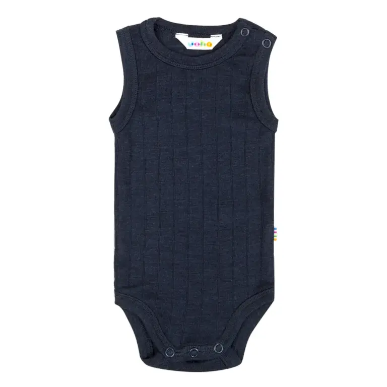 Joha Uld/Silke Body Uden Ærmer - Navy - 70