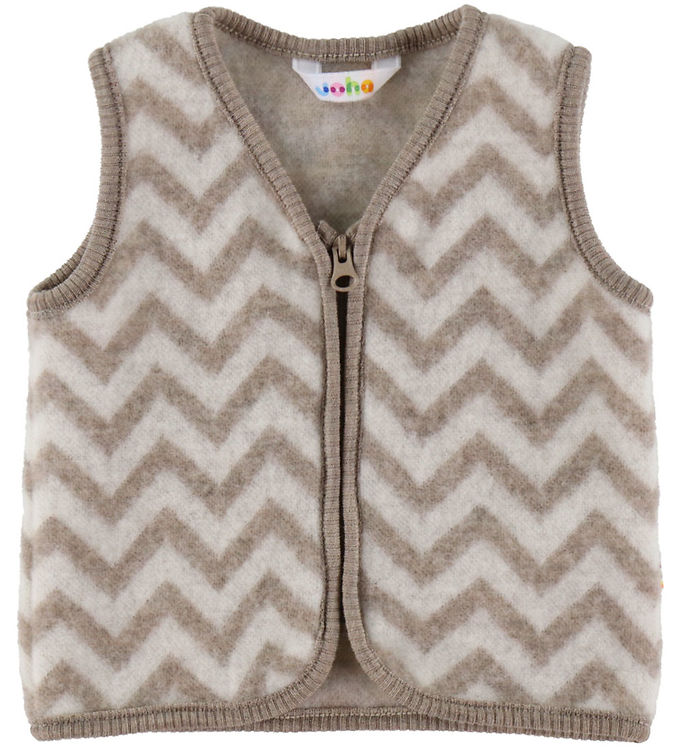 Joha Vest - Uld - Beige Joha Vest - Uld - Beige