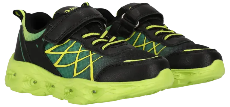 Kalmi Sneakers m. Lys - Lime Punch - 24