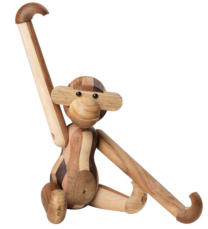 Kay Bojesen Træfigur - Abe - Mellem - Reworked