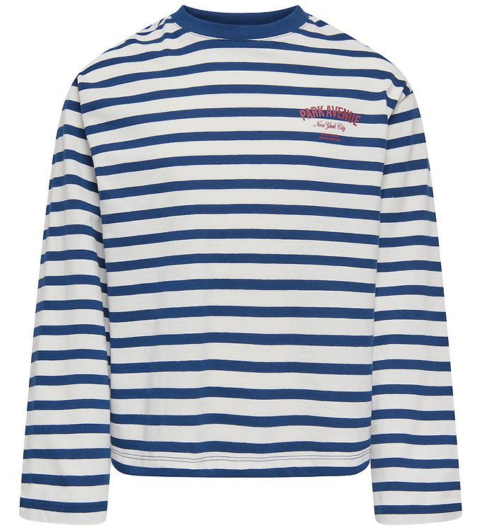 Kids Only Bluse - KogIda - Cloud Dancer/Navy Peony (Ida) Print P Kids Only Bluse - KogIda - Cloud Dancer/Navy Peony (Ida) Print P