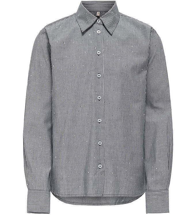 Kids Only Skjorte - KogSiv - Bright White/Naval Academy