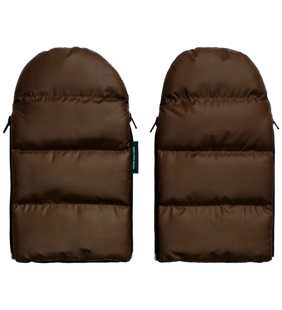 KongWalther Østerbro Handsken - Puffer Chocolate Brown