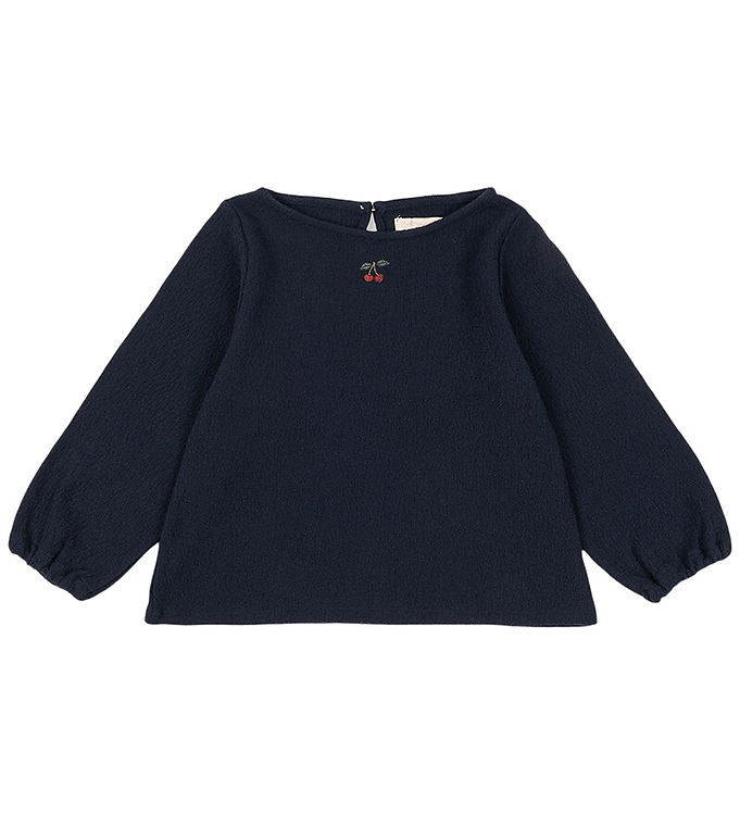 Konges Sløjd Bluse - Romy - Dark Navy Konges Sløjd Bluse - Romy - Dark Navy