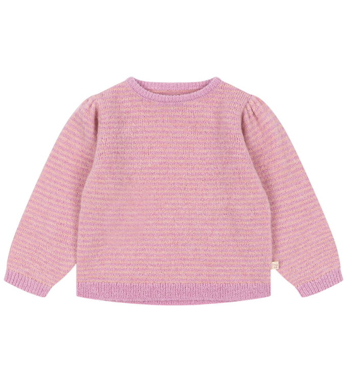 Konges Sløjd Bluse - Uld - Berle - Purple/Pink Dolphin Konges Sløjd Bluse - Uld - Berle - Purple/Pink Dolphin