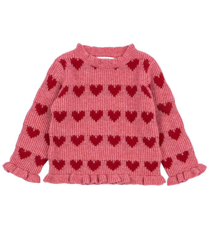 Konges Sløjd Bluse - Uld/Polyamid - Strik/Rib - Laula - Heart