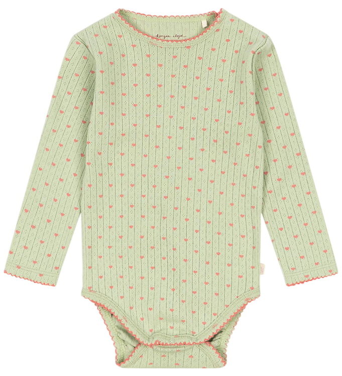 Konges Sløjd Body l/æ - Hulmønster - Minnie - Coeur Lint Konges Sløjd Body l/æ - Hulmønster - Minnie - Coeur Lint