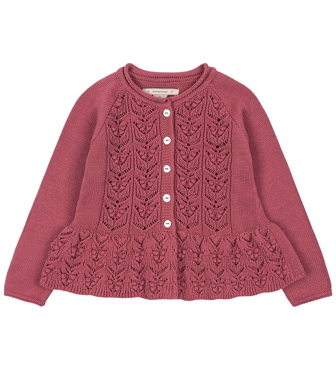 Konges Sløjd Cardigan - Strik - Cabby - Deco Rose Konges Sløjd Cardigan - Strik - Cabby - Deco Rose