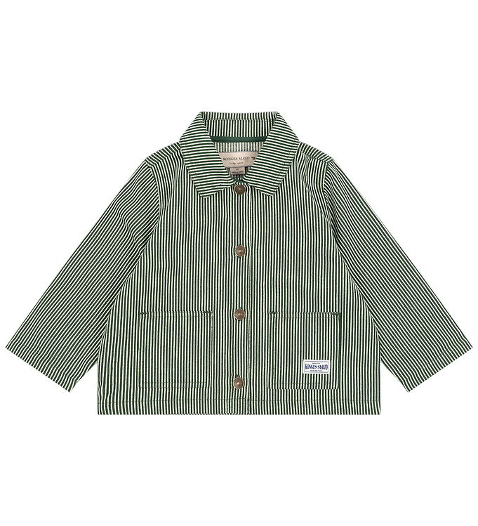 Konges Sløjd Denimjakke - Luc - Milk Verte Stripe