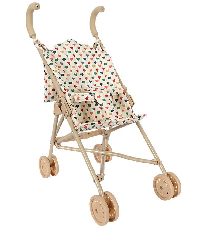 Konges Sløjd Dukkeklapvogn - Coeur Coloré
