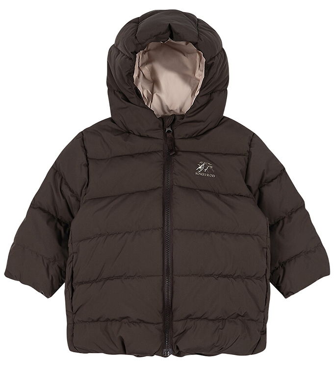 Konges Sløjd Dynejakke - Alpi - Chocolate Brown