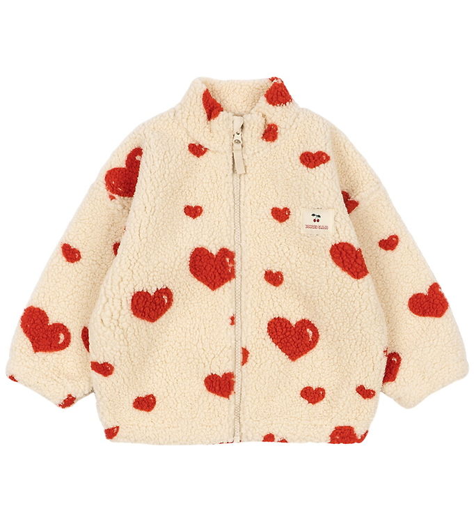 Konges Sløjd Fleecejakke - Jody - Coeur Amour Konges Sløjd Fleecejakke - Jody - Coeur Amour
