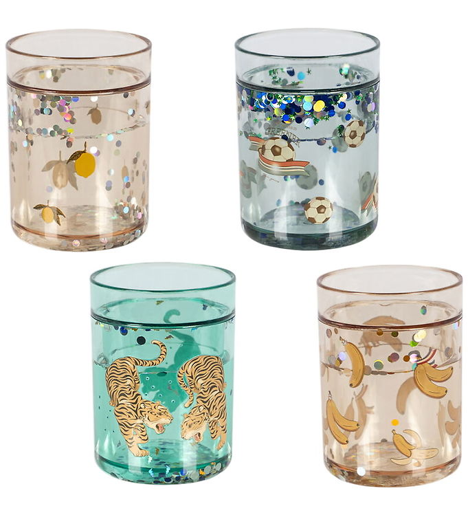 Konges Sløjd Glimmerkopper - 4-pak - 180 ml - Multi Konges Sløjd Glimmerkopper - 4-pak - 180 ml - Multi