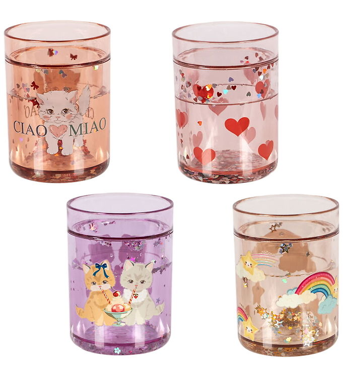Konges Sløjd Glimmerkopper - 4-pak - Multi Glitter Konges Sløjd Glimmerkopper - 4-pak - Multi Glitter
