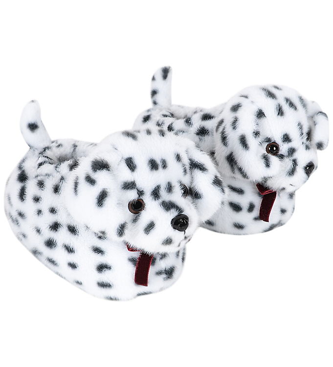 Konges Sløjd Hjemmesko - Dalmatian - Beige/Sort