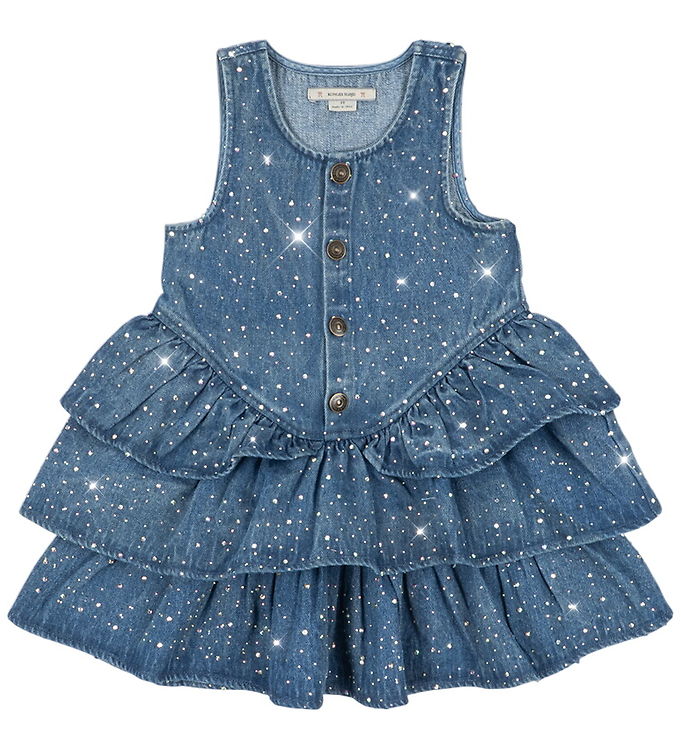 Konges Sløjd Kjole - Elba - Denim Sparkle