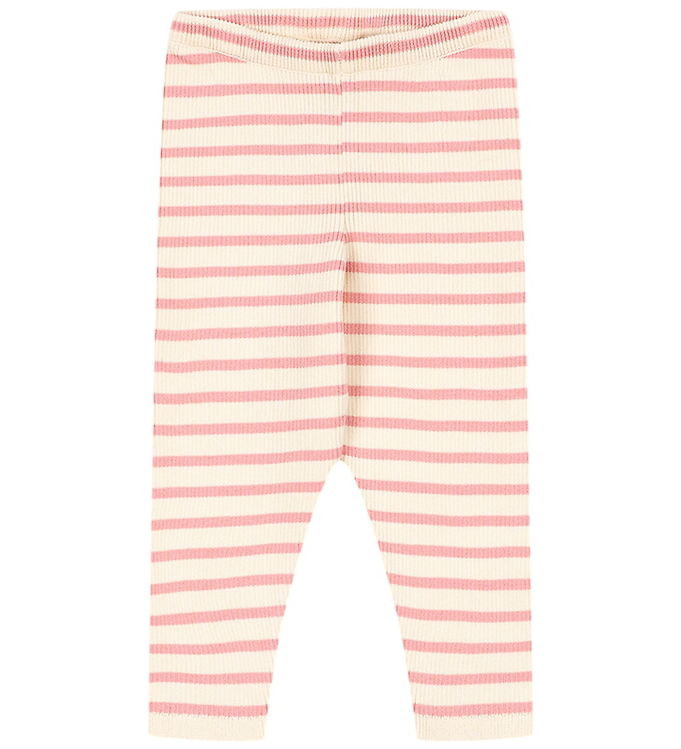 Konges Sløjd Leggings - Buma - Peony Butter Stripe Konges Sløjd Leggings - Buma - Peony Butter Stripe