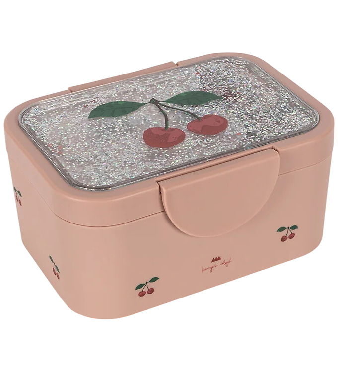Konges Sløjd Madkasse - Cherry Blush m. Glimmer Konges Sløjd Madkasse - Cherry Blush m. Glimmer