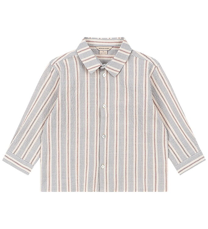Konges Sløjd Skjorte - Bæk og Bølge - Elliot - Tocororo Stripe