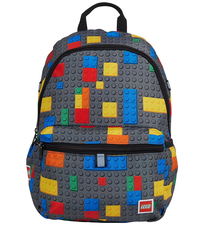 LEGOÂ® Børnehavetaske - Colorblock - 9 L - Colorful Bricks