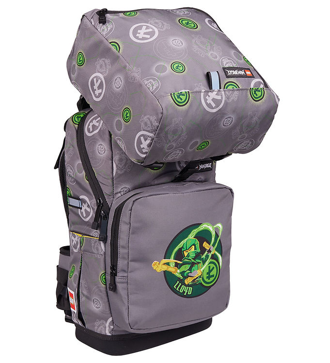 LEGOÂ® Ninjago Skoletaskesæt - Element Master Of Energy - Grå