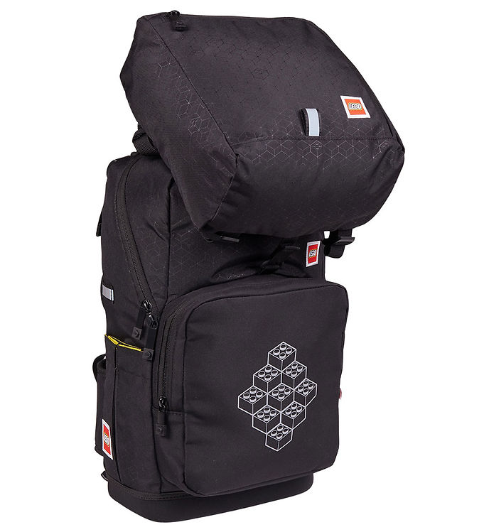 LEGOÂ® Skoletaskesæt - Optimo - Bricks - 20 L - Sort