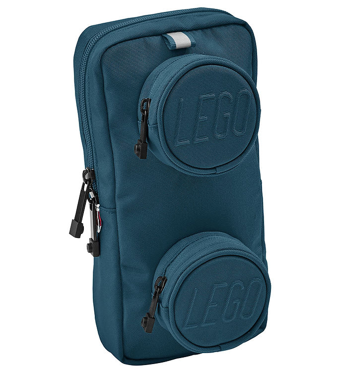 LEGOÂ® Skuldertaske - Brick - 2,5 L - Earth Blue