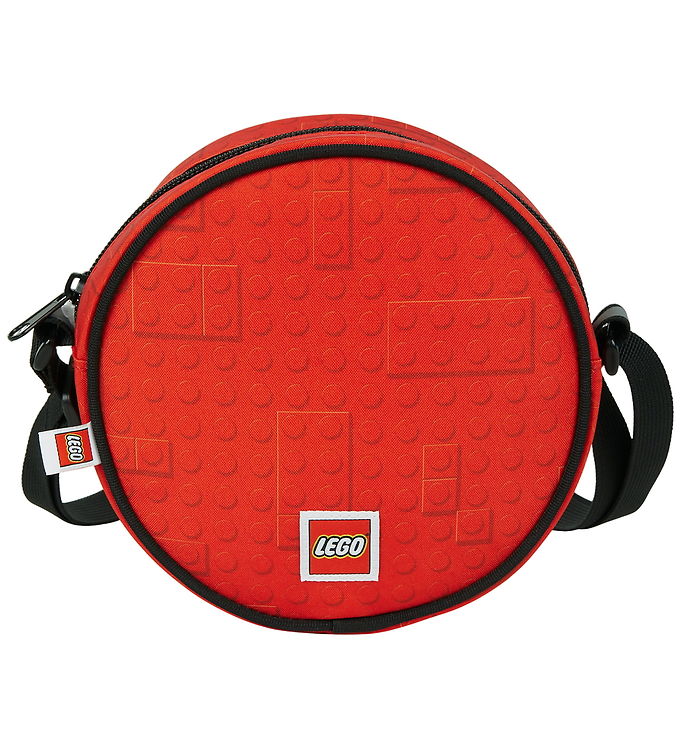 LEGO® Skuldertaske - Round Crossbody - Brick Dots Red LEGO® Skuldertaske - Round Crossbody - Brick Dots Red