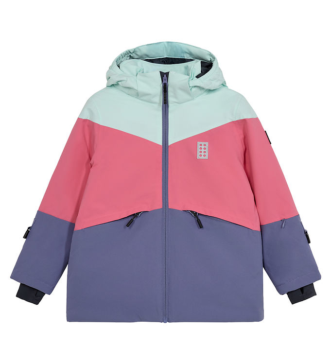 LEGOÂ® Wear Vinterjakke - LWJested 708 - Turkis/Lilla/Pink