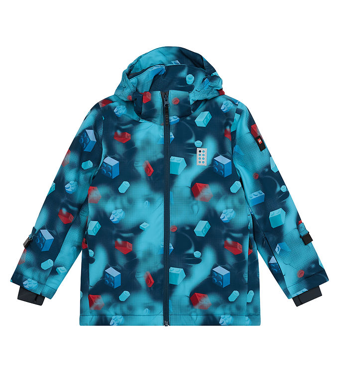 LEGOÂ® Wear Vinterjakke - LWJian 710 - Turkis/Blå/Rød
