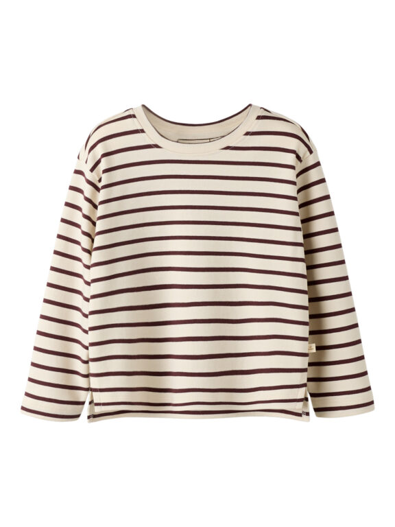 LIL ATELIER Bluse Limia Turtledove Catawba Grape