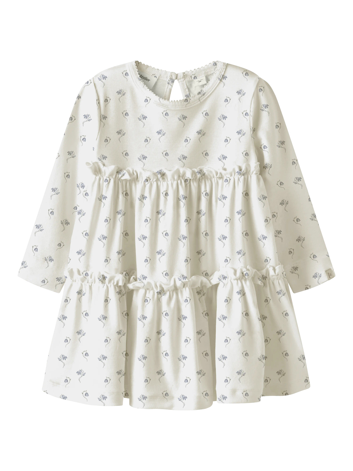 LIL ATELIER Kjole Gayo Coconut Milk Bell Flower