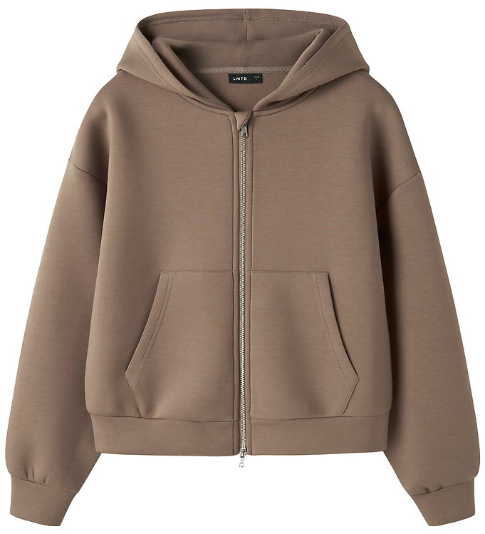 LMTD Scuba Cardigan - NlfHalfa - Pine Bark
