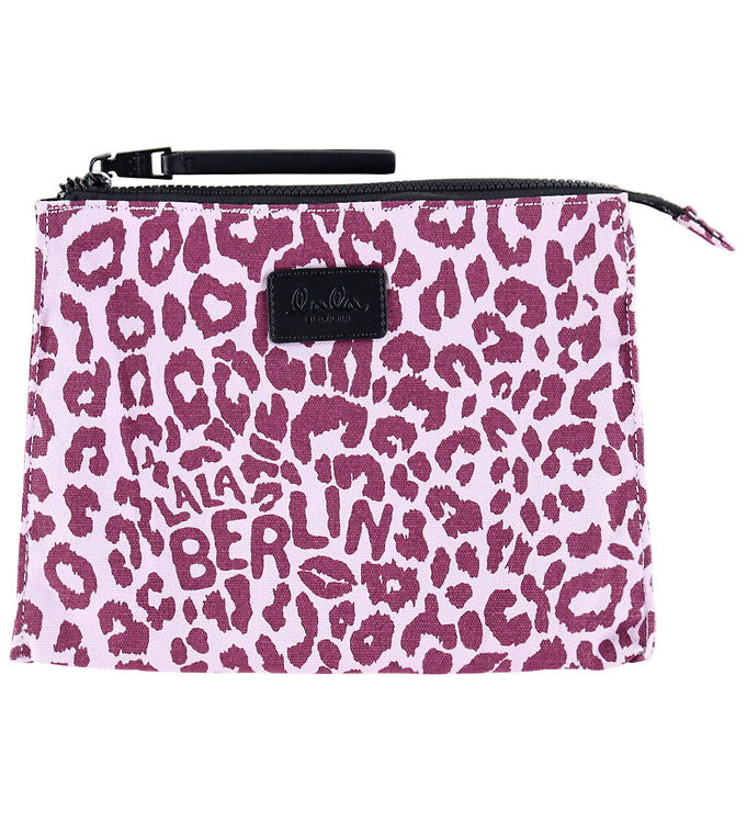 Lala Berlin Toilettaske - Pili - Burgundy Leo
