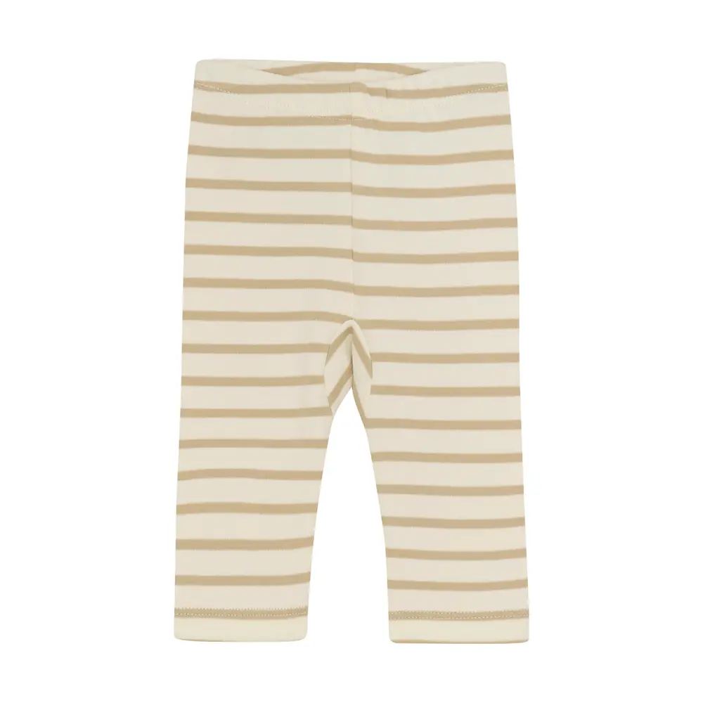 Leggings m. striber - Sesame - 50