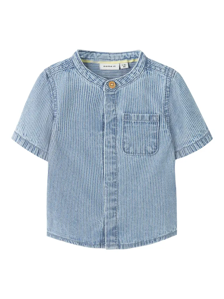 Leo Denim Skjorte - Light Blue Denim - 62 Leo Denim Skjorte - Light Blue Denim - 62