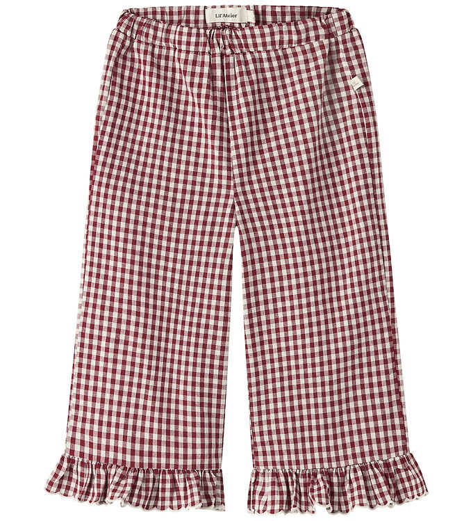 Lil' Atelier Bukser - NmfRoanne - Loose - Biking Red