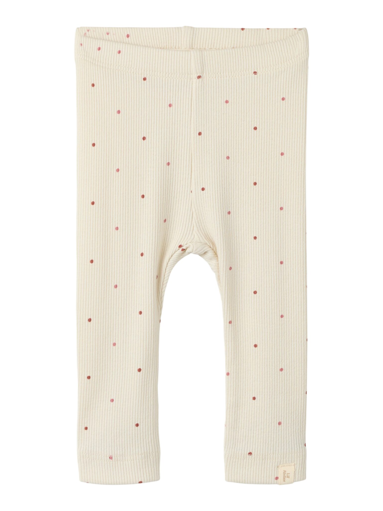 Lil Atelier Gago - Kye Slim Legging - Turtledove / Dot - 56 cm Lil Atelier Gago - Kye Slim Legging - Turtledove / Dot - 56 cm