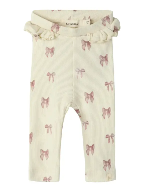 Lil' Atelier Gavo Slim Leggings - Turtledove - 56