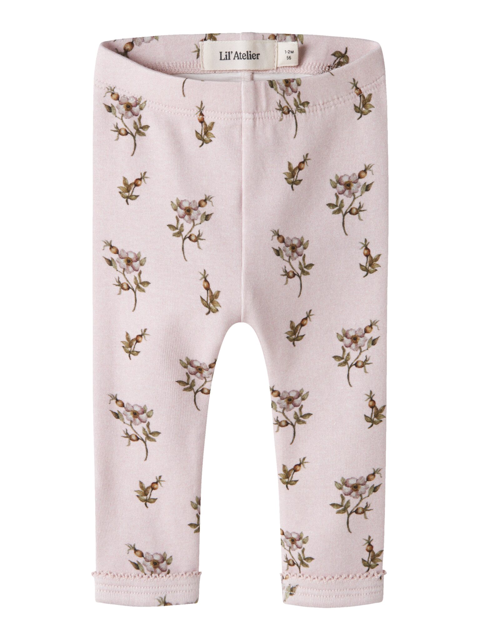 Lil Atelier Gayo - Sin Slim Leggings - Hushed Violet / Apple Rose - 56 cm Lil Atelier Gayo - Sin Slim Leggings - Hushed Violet / Apple Rose - 56 cm