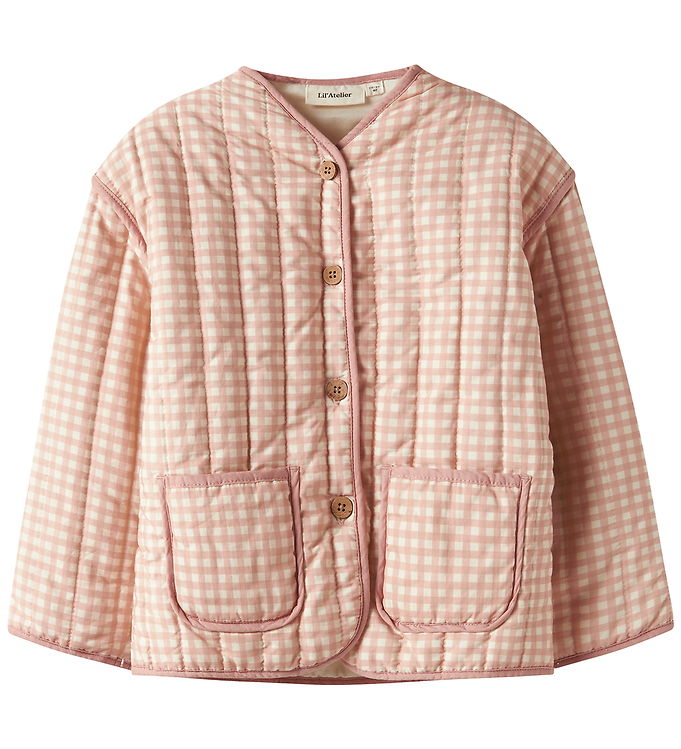 Lil' Atelier Jakke - NmfLarose - Quilt - Cameo Rose/Sun Lil' Atelier Jakke - NmfLarose - Quilt - Cameo Rose/Sun