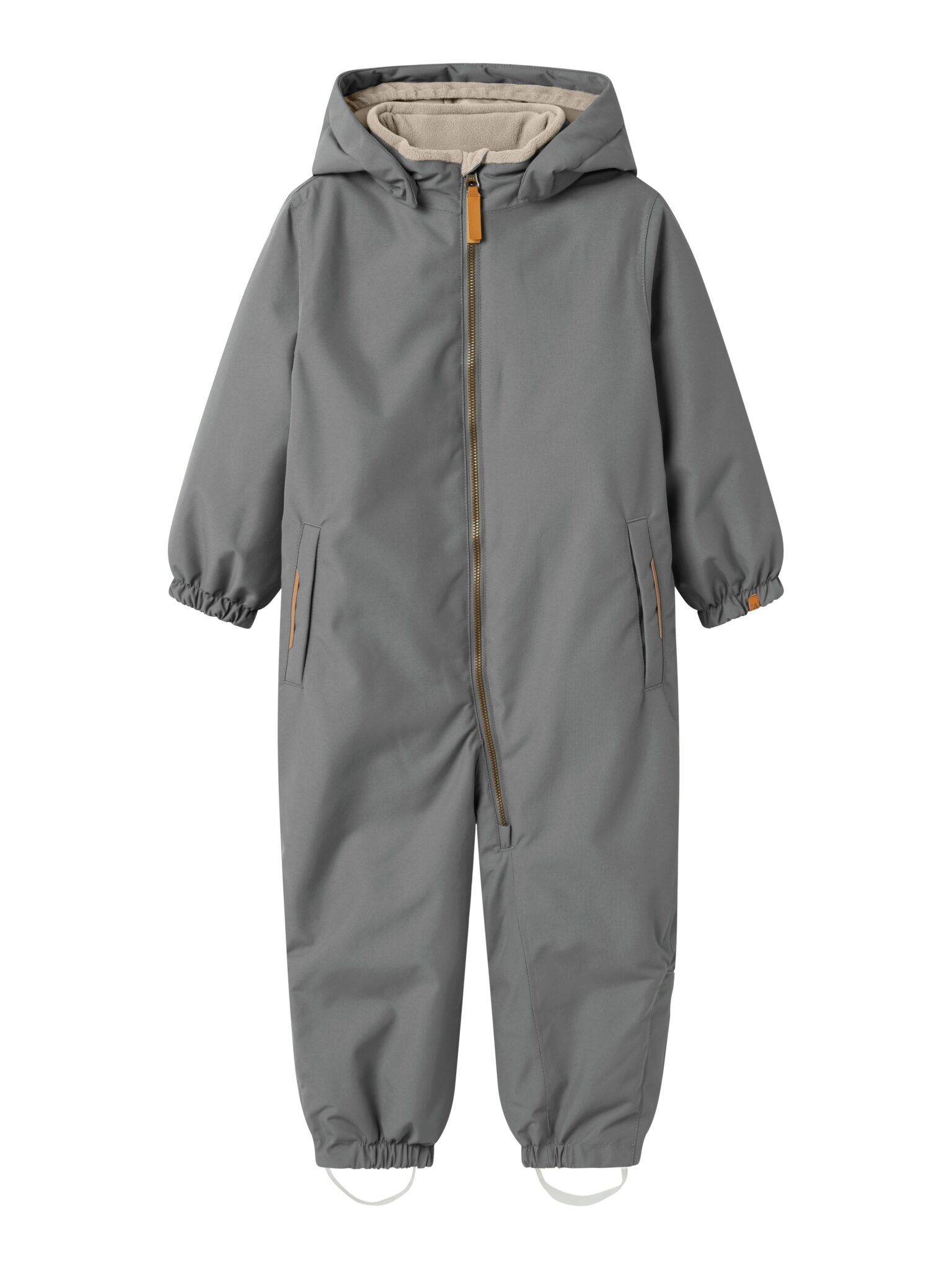 Lil Atelier Lasnow10 - Snowsuit FO - Poppy Seed - 86 cm