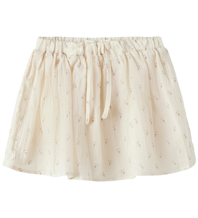 Lil' Atelier Nederdel - NmfNoanna - Turtledove/Flowers