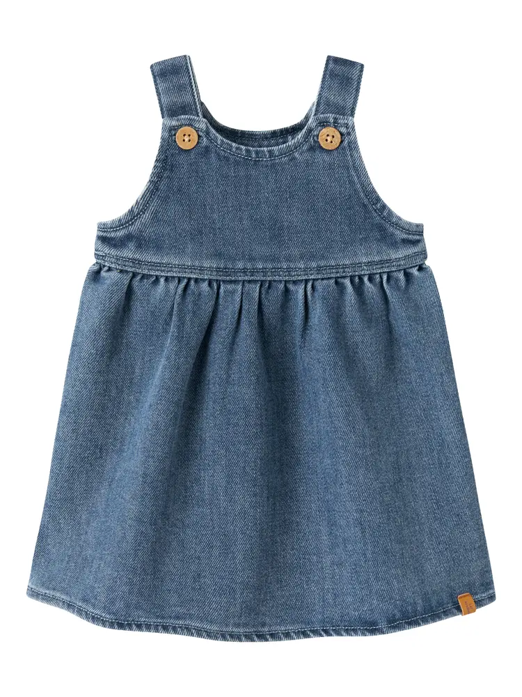 Lil' Atelier Obello Denim Spencer Kjole - Dark Blue Denim - 56 Lil' Atelier Obello Denim Spencer Kjole - Dark Blue Denim - 56