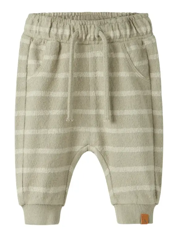 Lil' Atelier Oby Bukser - Moss Gray - 56