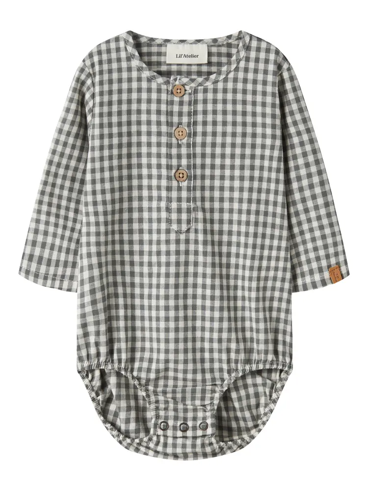 Lil' Atelier Roanne Langærmet Body - Mulled Basil - 62 Lil' Atelier Roanne Langærmet Body - Mulled Basil - 62