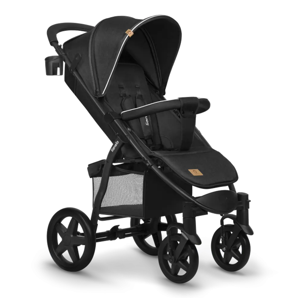 Lionelo Annet Plus Klapvogn - Black Carbon