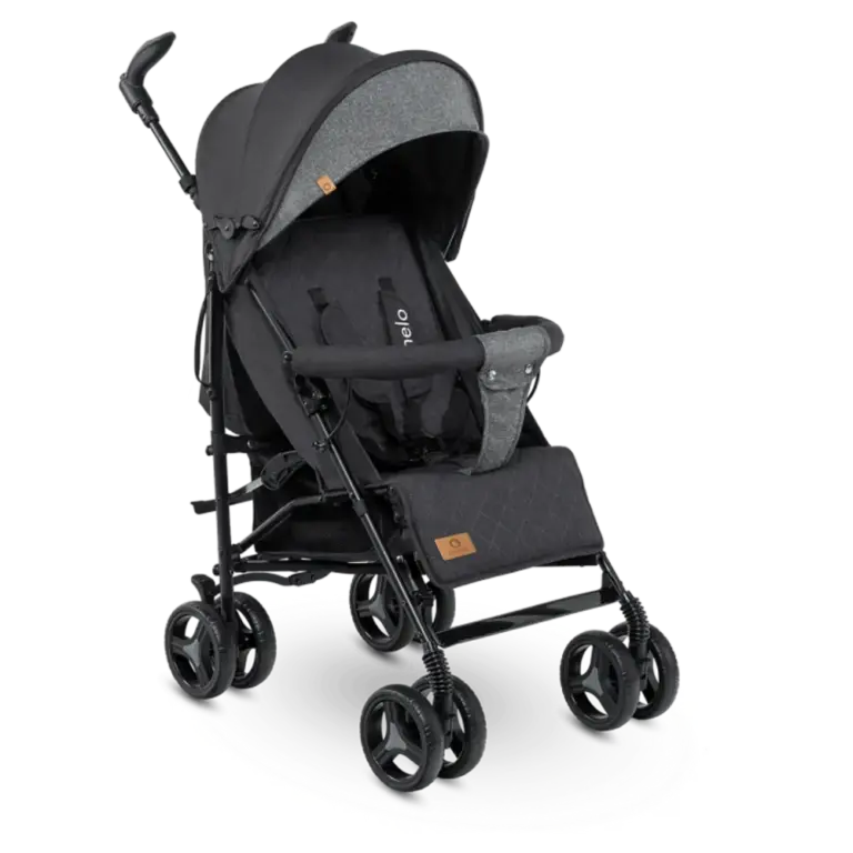 Lionelo Irma Klapvogn - Black/Dark Grey Lionelo Irma Klapvogn - Black/Dark Grey
