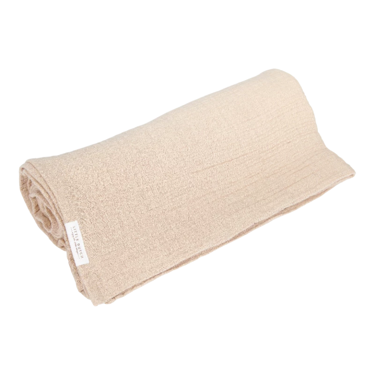 Little Dutch - Svøb 120x120 Muslin - Beige